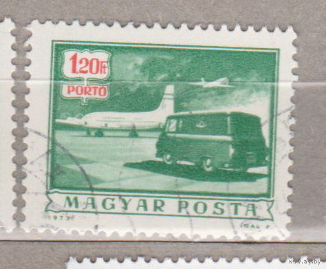 Самолеты авиация автомобили Венгрия 1973 год лот 2