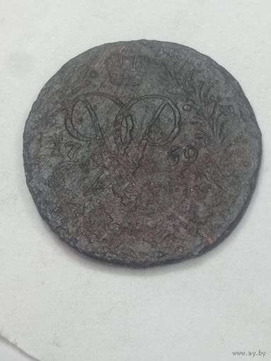 Российская империя  2 Копейки  1769 года .