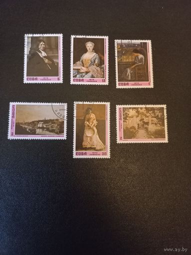 Живопись из Национального музея. Куба. 1976