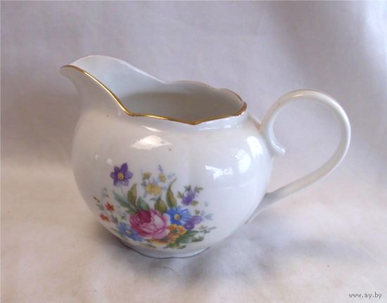 Сливочник Молочник Фарфор EPIAG Чехословакия 1946 год