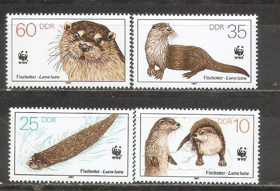 ФФ2 ГДР 1987 Фауна