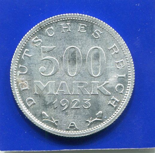 Германия 500 марок 1923 А