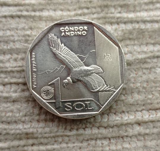 Werty71 Перу 1 соль 2017 Андский кондор Птица