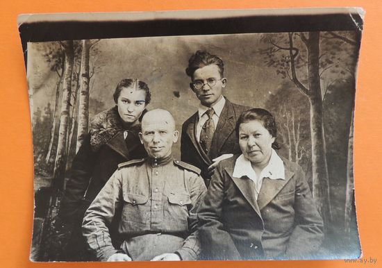 Фото "На побывке", 1944 г.