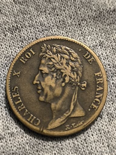 Colonies francaise 5 cantimes 1825