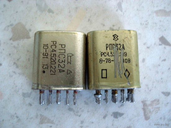 Реле РПС32А 2 шт.
