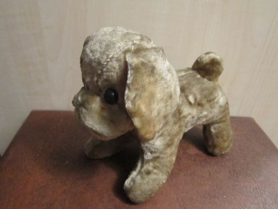 Собака . Плюш . 50-е . СССР