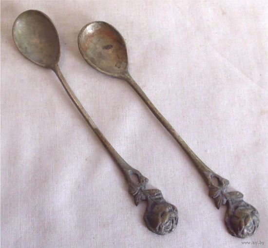 Ложка кофейная Хильдесхаймская роза 2 шт одним лотом 02