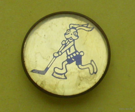 Заяц хоккеист. Б-100.