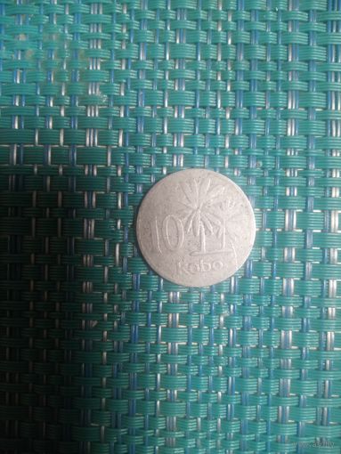 10 Кобо 1973 Нигерия