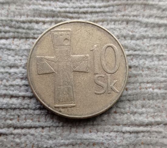 Werty71 Словакия 10 крон 1993