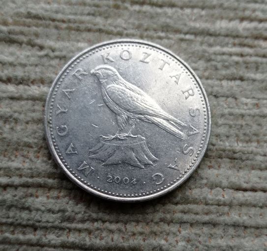 Werty71 Венгрия 50 форинтов 2004 Птица Балобан