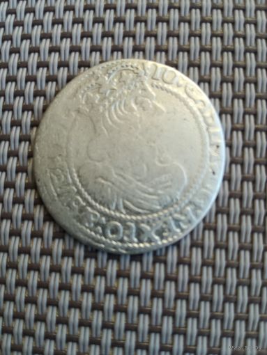 6 грошей 1664 года, АТ.