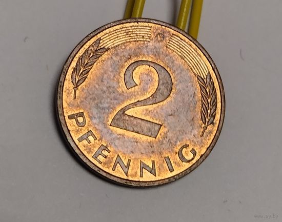 Германия 2 пфеннига, 1991 Г