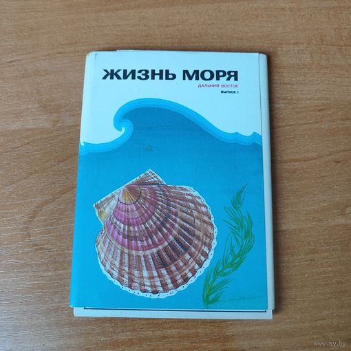 Набор открыток Жизнь моря (16 штук).