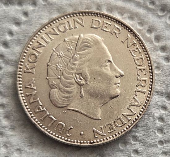 Нидерланды 2 1/2 гульдена 1960