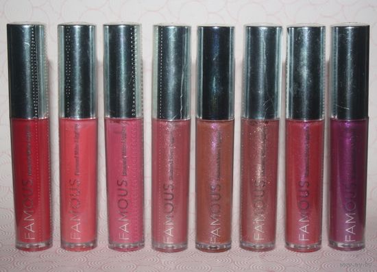 БЛЕСК для губ Famous By Sue Moxley Diamond Shine Lipgloss 5 оттенков