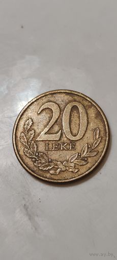 Албания 20 лек 2016
