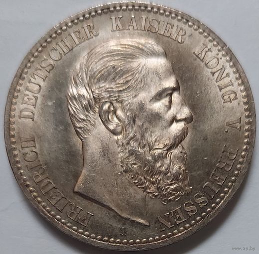 5 марок 1888 Пруссия
