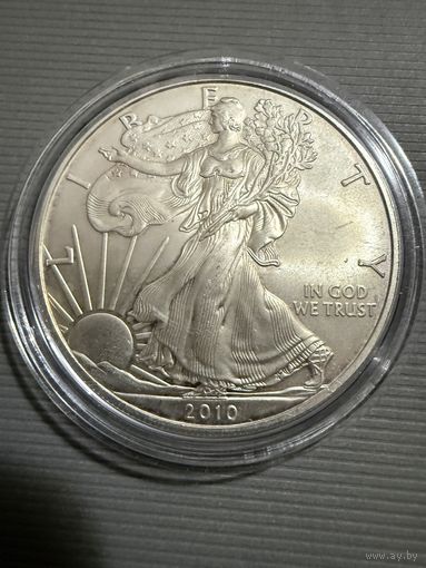 1 доллар 2010 г. Шагающая свобода
