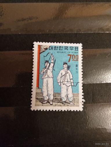 1967 Южная Корея спорт выпускалась одиночкой (4-13)
