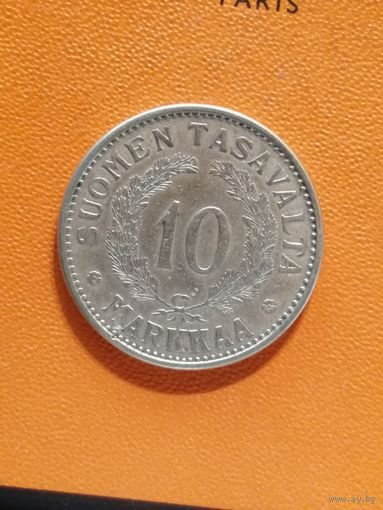 Финляндия, 10 марок, 1932 год, KM# 32а