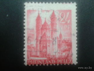 Германия 1947 Рейнланд-Пфальц фр. зона храм