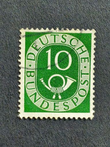 Германия 1951. Стандартный выпуск