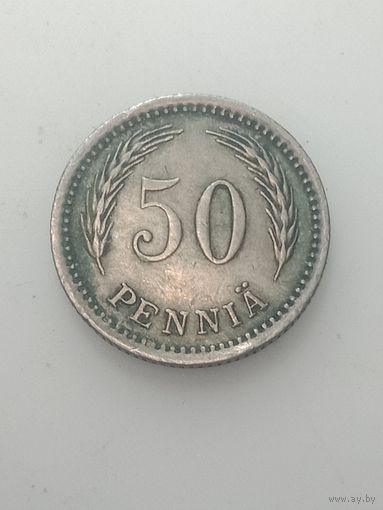 Финляндия 50 пенни 1921 года .