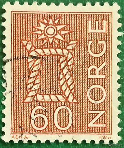 Норвегия 1962. Рифовый узел. Морские традиции Норвегии