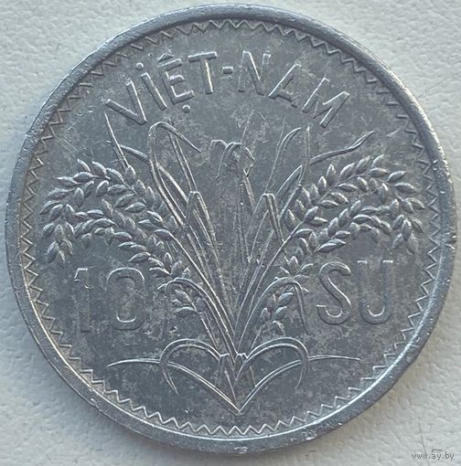 Южный Вьетнам 10 су 1953 г.