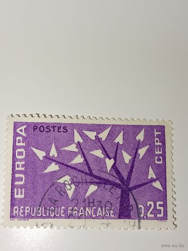 Франция год 1962 год посвящена теме европейской интеграции.