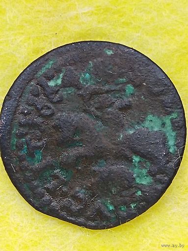 Солид (боратинка) 1664 г. литовский герб(3). Ян II Казимир, без мц.