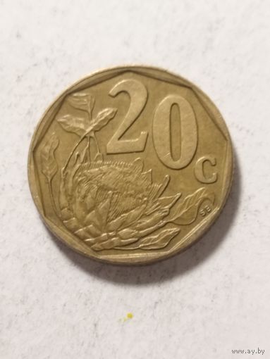 ЮАР 20 центов 1997