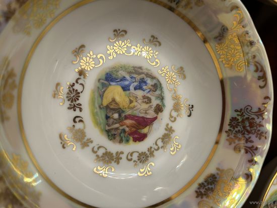 Чешские фарфоровые салатнички