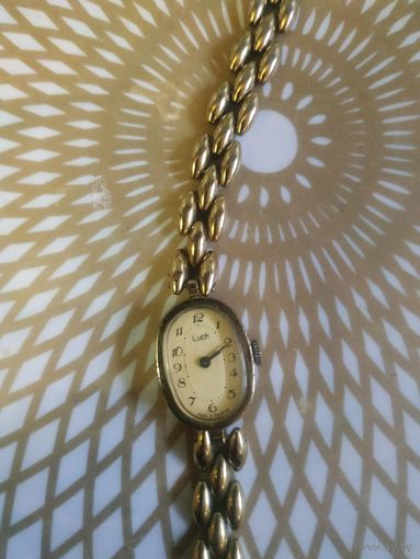 Часы наручные Луч с браслетом.Состояние на скане. В коллекцию,ремонт,на запчасти.