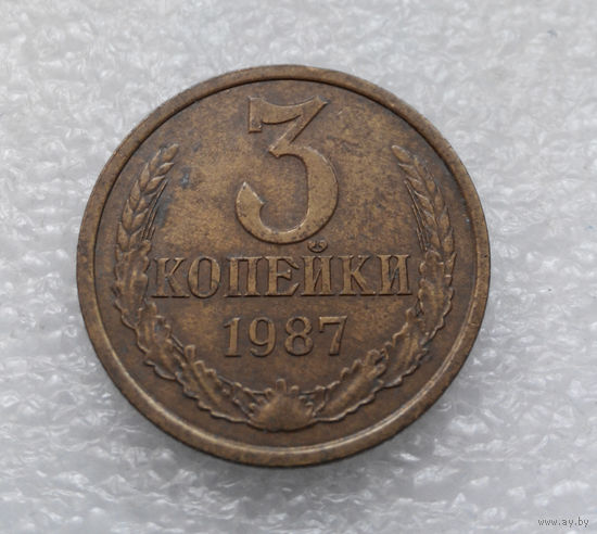3 копейки 1987 СССР #07