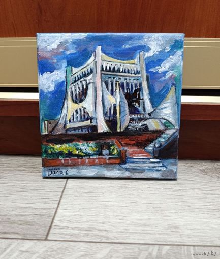 Авторская картина драматический театр Гродно