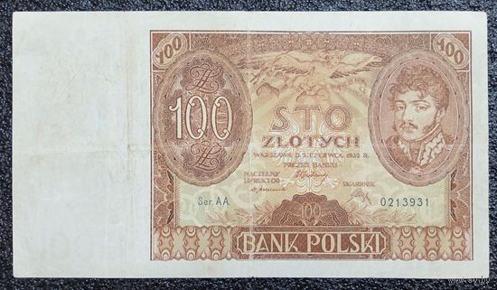 100 злотых Польша 1932 г.