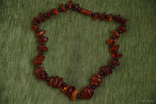 Бусы янтарные 55 см