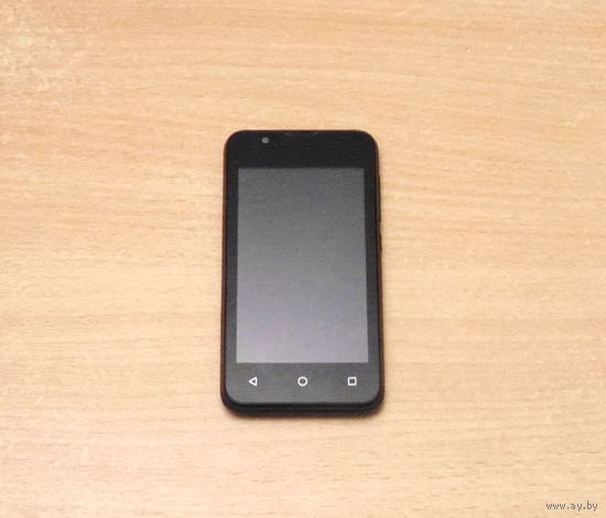 Смартфон BQ BQ-4072 Strike Mini (чёрный цвет). Комплект: коробка.