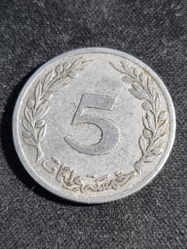 Тунис 5 миллим 1983