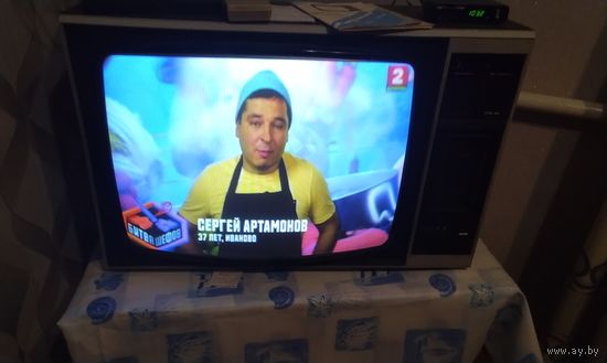 Телевизор Горизонт 1991г.СССР.