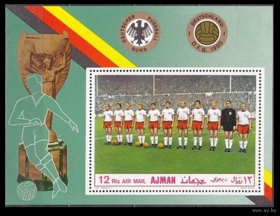 1969 Аджман 368/B84 Футбол 7,00 евро