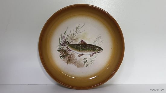 Тарелка сюжетная рыба родошковичи