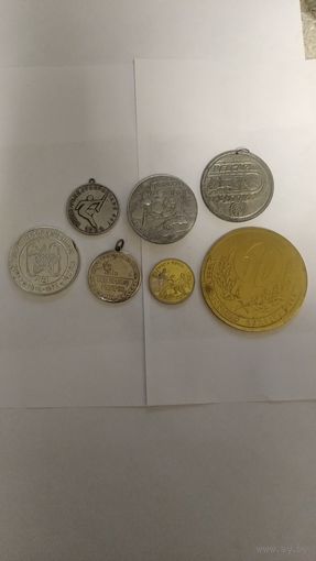 Медали, жетоны