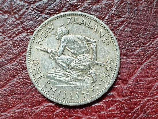 1 шиллинг Новая Зеландия 1965 г.