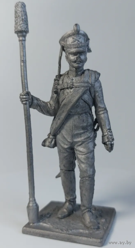 Статуэтка Канонир Артиллерии Оловянный сплав