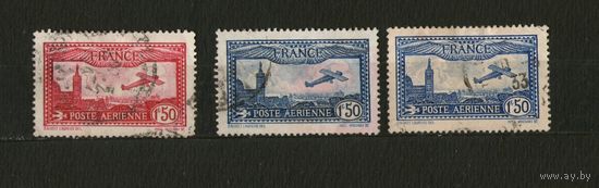 ФРАНЦИЯ.АВИАПОЧТА.Самолет.1930.