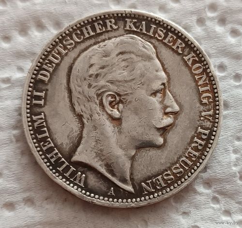 Пруссия 3 марки 1910
